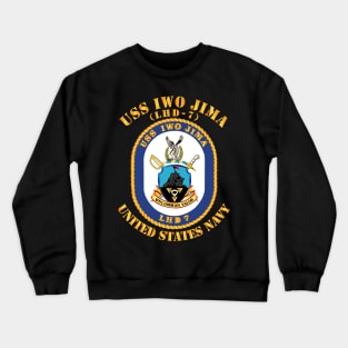 USS Iwo Jima (LHD-7) Crewneck Sweatshirt